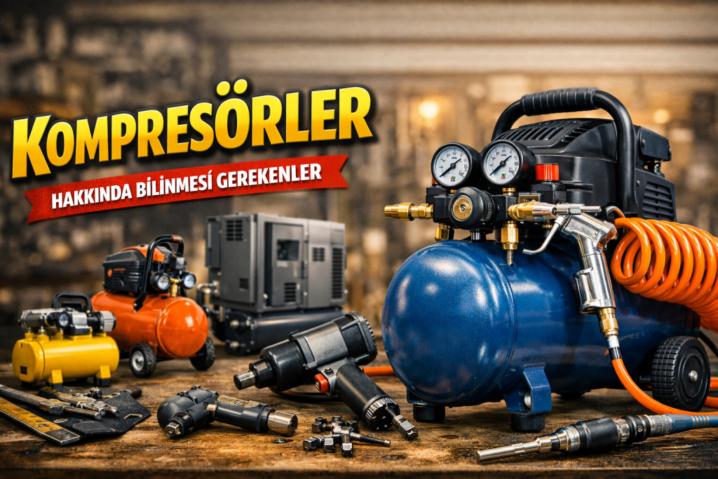 kompresörler hakkında bilinmesi gerekenler