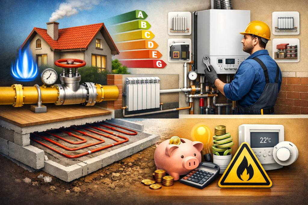 doğalgaz ve ısıtma tesisat